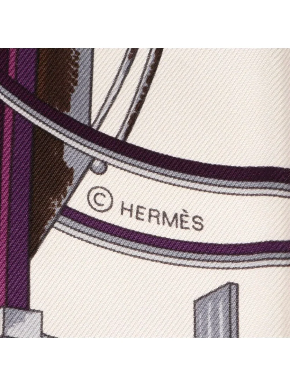 Hermes Scarf Carre 90 les Voitures Transformation Silk